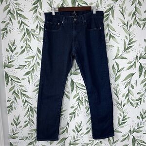 Polo Ralph Lauren Varick Slim Straight Jeans. Dark wash. 33x30